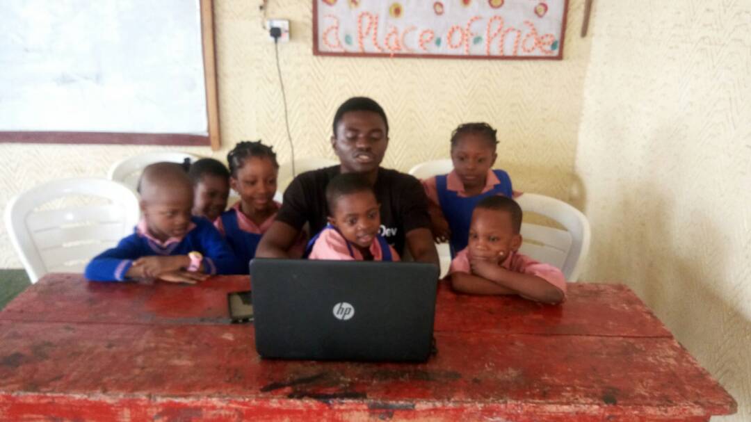 Visit to Olufunmilayo School