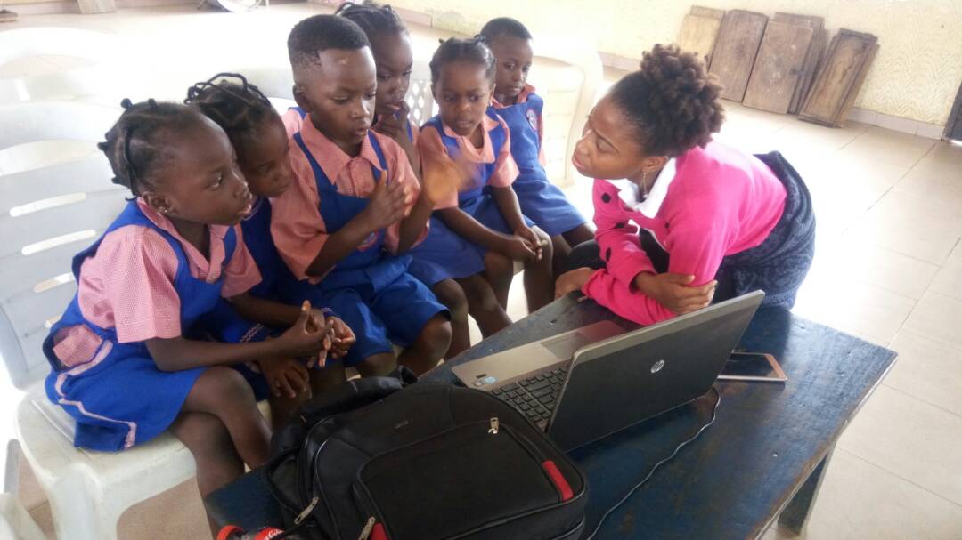 Visit to Olufunmilayo School