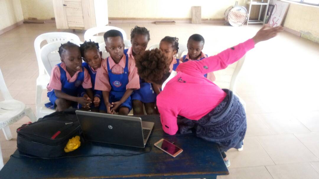 Visit to Olufunmilayo School